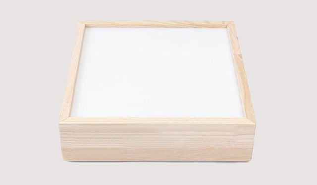Caja de luz infantil de madera filosofía Reggio Emilia - Tu Bebebox