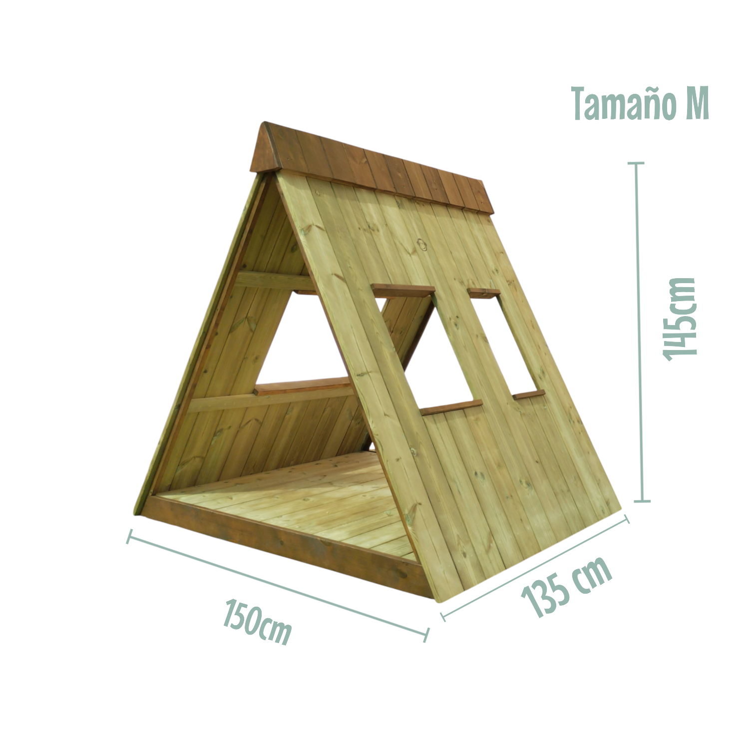 Tipi de madera para exterior - natural